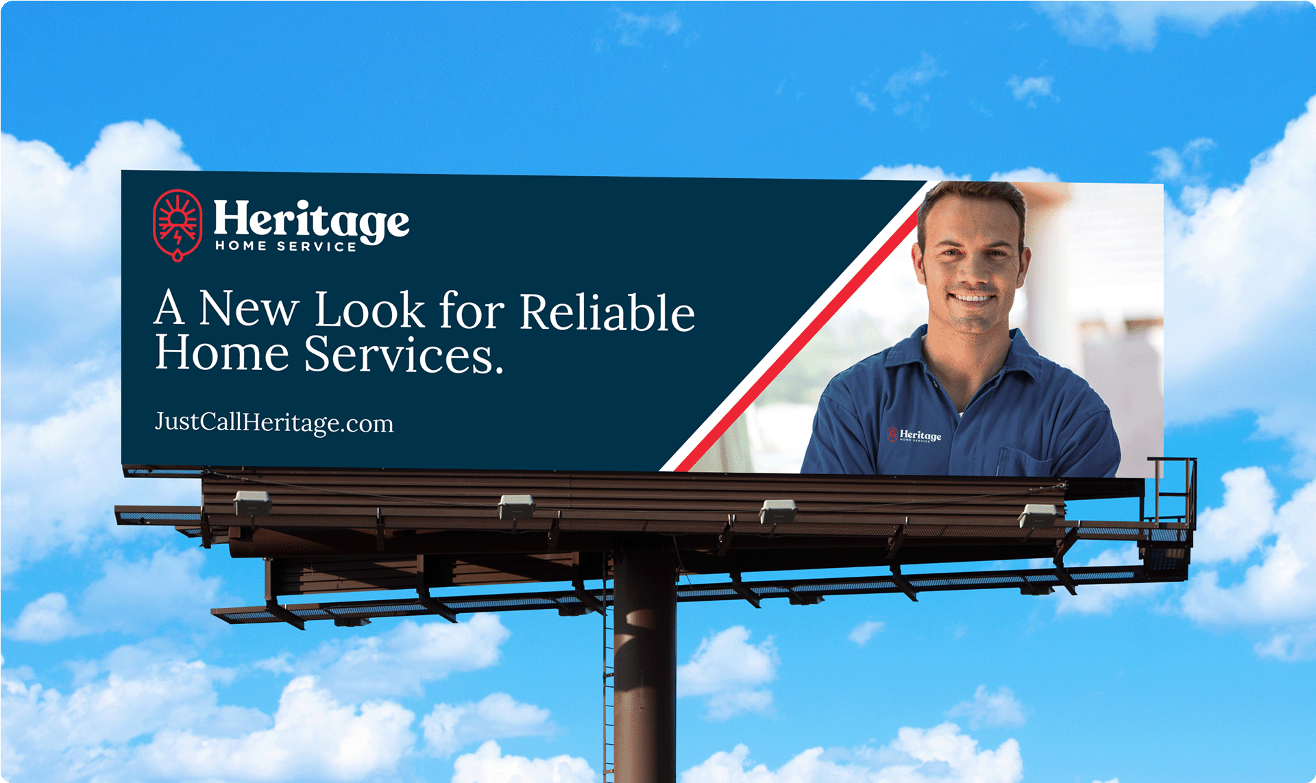 Heritage billboard design